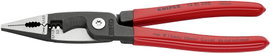 Knipex 13 81 200 Többfunkciós villanyszerelő fogó, kombinált fogó, érvéghüvely krimpelő fogó max. 50