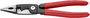 Knipex 13 81 200 Többfunkciós villanyszerelő fogó, kombinált fogó, érvéghüvely krimpelő fogó max. 50 bélyegkép