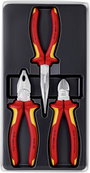 VDE fogó készlet, 3 részes, Knipex 00 20 12 bélyegkép