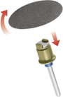 DREMEL EZ SpeedClic SC 411 Csiszolókorongok, Ø 30 mm, szemcsézés: 60, szár átmérő: 3,2 mm, 6 db, 261 bélyegkép