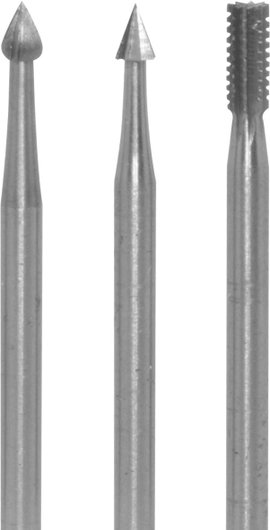 Marószár készlet 3db-os frézer szett Ø 2,3 mm, Donau 1701