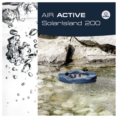 Napelemes kerti tó szellőztető, FIAP Air Active Solar 100 2946-1 5. kép