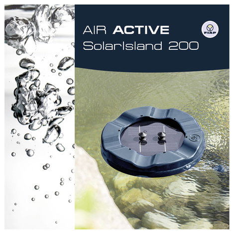 Napelemes kerti tó szellőztető, FIAP Air Active Solar 100 2946-1 9. kép