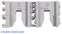 Racsnis krimpelő fogó sarukhoz, érintkezőkhöz Toolcraft 818644 2-IN-1 3. bélyegkép