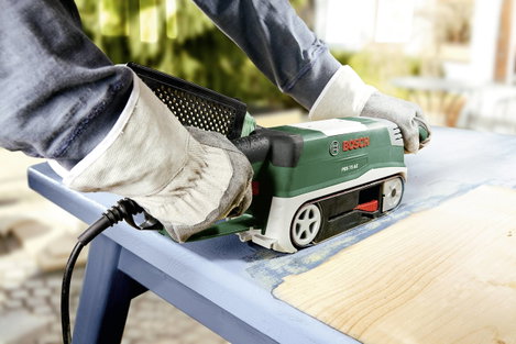 Szalagcsiszológép 750 W, 76 x 165 mm, Bosch PBS 75 AE, 06032A1100 2. kép
