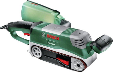 Szalagcsiszológép készlet 750 W, 76 x 165 mm, Bosch PBS 75 AE, 06032A1101