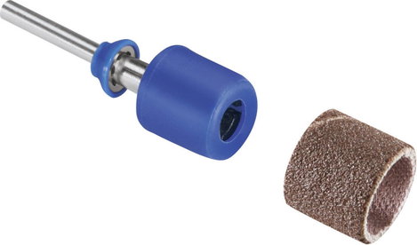 DREMEL EZ SpeedClic SC407 Csiszolótüske és csiszolószalagok, Ø 13 mm, szemcsézés: K60/K1120