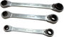 Racsnis csillag villáskulcs készlet, 8-19 mm, 4 in 1, 3 részes króm-vanádium TOOLCRAFT 5. bélyegkép