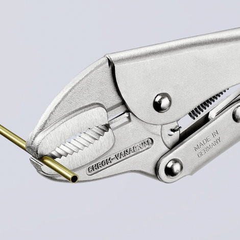 Markoló fogó, 250 mm, szorítási Ø henger 40 mm, 4 szög: 20 mm, 6 szög: 30 mm, Knipex 41 04 250 2. kép