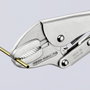 Markoló fogó, 250 mm, szorítási Ø henger 40 mm, 4 szög: 20 mm, 6 szög: 30 mm, Knipex 41 04 250 2. bélyegkép
