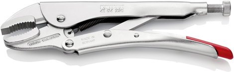 Markoló fogó, 250 mm, szorítási Ø henger 40 mm, 4 szög: 20 mm, 6 szög: 30 mm, Knipex 41 04 250 5. kép