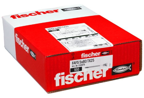 Fischer FAFS 558879 Állítócsavar 5 mm 80 mm T-profil Acél 100 db
