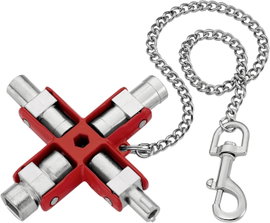 Univerzális kulcs szekrényekhez és elzáró rendszerekhez, Knipex 00 11 06
