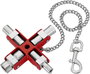 Univerzális kulcs szekrényekhez és elzáró rendszerekhez, Knipex 00 11 06 bélyegkép