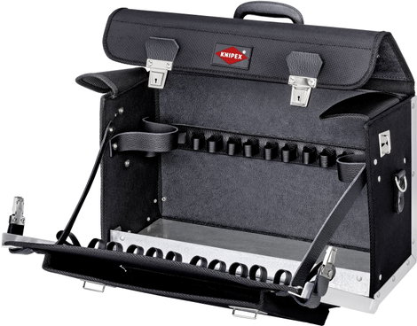 Szerszámos táska New Classic Basic, üres, 420 x 250 x 160 mm, HDPE műanyag, Knipex 00 21 02 LE 3. kép