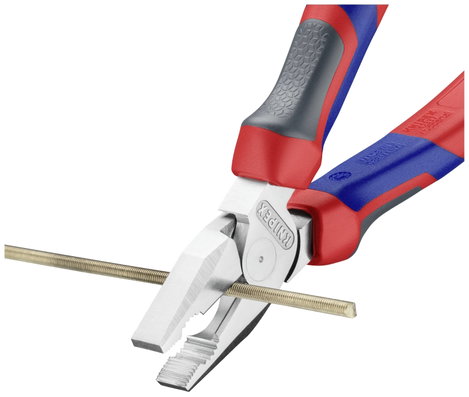 Erő kombinált fogó, 180 mm, vágási érték kemény: Ø 2,5 mm, zongorahuzal: Ø 2 mm, max. 16 mm², Knipex 4. kép