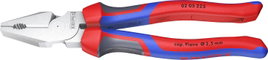 Erő kombinált fogó, 225 mm, vágási érték kemény: Ø 3 mm, zongorahuzal: Ø 2,5 mm, max. 25 mm², Knipex