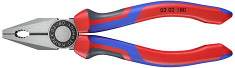 Kombinált fogó 180 mm, max. 16 mm², Knipex 03 02 180 2. kép
