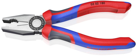 Kombinált fogó 180 mm, max. 16 mm², Knipex 03 02 180 3. kép