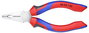 Kombinált fogó, 140 mm, vágási érték: (közepes/kemény) Ø 2,8/1,8 mm, max. 10 mm², Knipex 03 05 140 bélyegkép