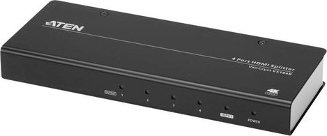 ATEN VS184B HDMI elosztó 4096 x 2160 pixel Fekete
