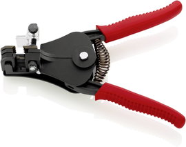 Huzalcsupaszító fogók alakkésekkel, Ø 0,5/1,2/1,6/2 mm, Knipex 12 11 180