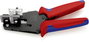 Precíziós huzalcsupaszító fogó alakkésekkel, 0,03 - 2,08 mm², AWG 32 - 14, Knipex 12 12 02 bélyegkép