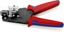 Precíziós huzalcsupaszító fogó alakkésekkel, 0,03 - 2,08 mm², AWG 32 - 14, Knipex 12 12 02 4. bélyegkép