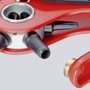 Revolver lyukasztófogó, forgó lyukasztófogó 220 mm, porszórt bevonattal, Knipex 90 70 220 EAN 2. bélyegkép