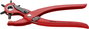 Revolver lyukasztófogó, forgó lyukasztófogó 220 mm, porszórt bevonattal, Knipex 90 70 220 EAN 3. bélyegkép