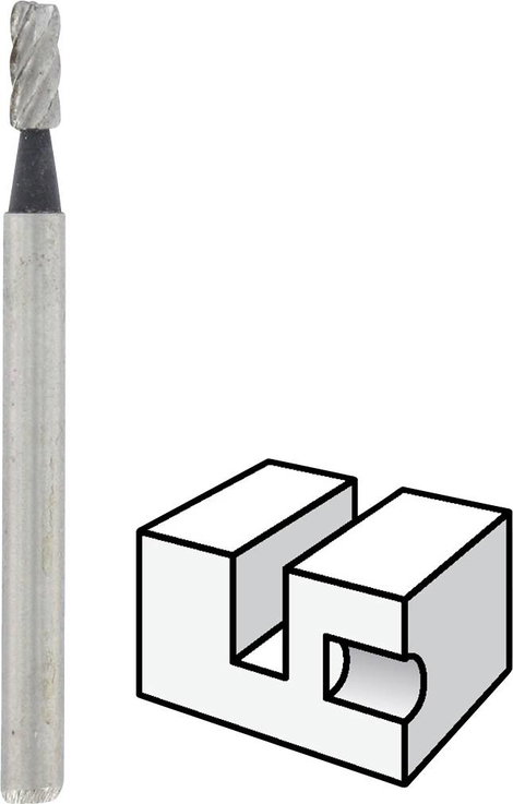 DREMEL Hengeresfejű maró 3,2 mm 26150194JA Dremel 194 2. kép