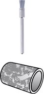 DREMEL 443 Szénacél kefe 3,2 mm, 26150443JA 3. bélyegkép