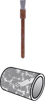 DREMEL 532 Rozsdamentes acél kefe 3,2 mm, 26150532JA 3. bélyegkép