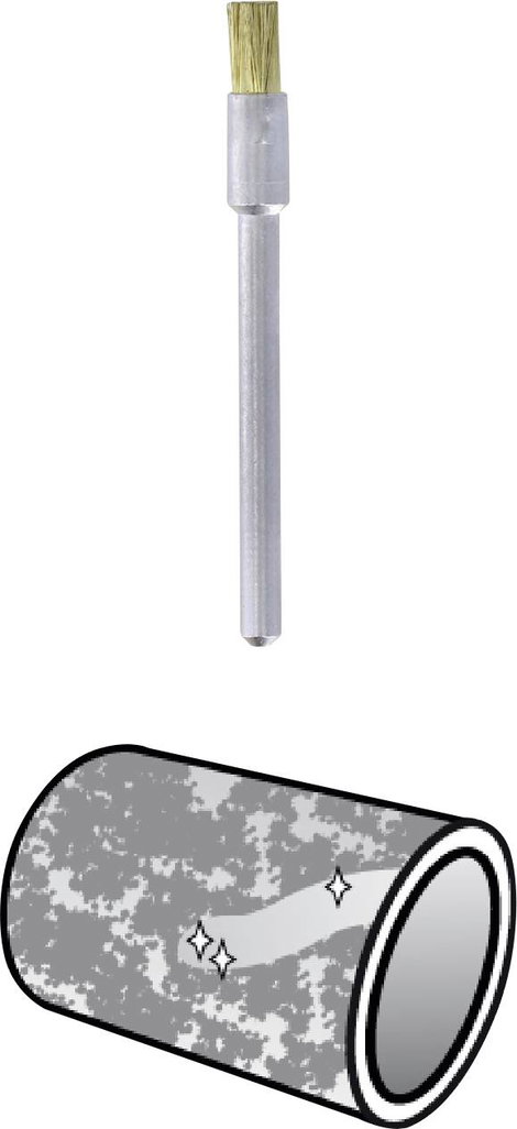 DREMEL 537 Rézkefe 3,2 mm, 26150537JA 2. kép