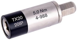 Bernstein Tools 4-988 Forgatónyomaték adapter 1/4 (6.3 mm) 5.0 Nm (max)