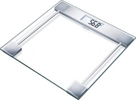 Személymérleg üvegből 150Kg-ig Sanitas SGS 06