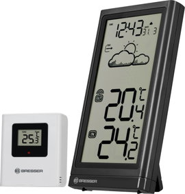 Vezeték nélküli időjárásjelző állomás, Bresser Optik Meteo Temp 7004200
