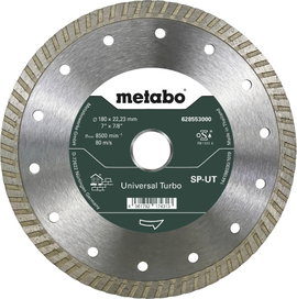 Metabo 628553000 SP-UT Gyémánt bevonatú vágótárcsa Ø 180 mm Furat átmérő 22.23 mm Beton 1 db