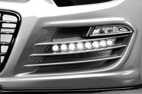 Hella LED-es autós fényszóró készlet, nappali dekorfény 5LED 30mm x 20mm LEDayFlex 5. kép