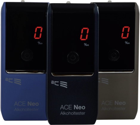 Digitális alkoholszonda, fekete, ACE Neo 11. kép