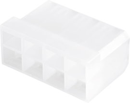 8 pólusú műanyagház hüvelyes csúszósarukhoz