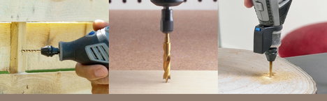 DREMEL 636 Fa fúrószárkészlet 4 db, 26150636JA 5. kép