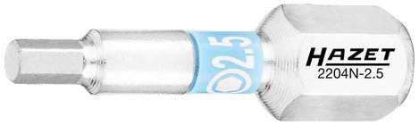 Hazet 2204N-2.5/3 Hatlap bit 2.5 mm C 6.3 1 db 2. kép