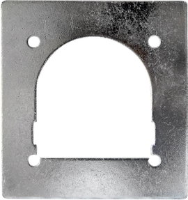 Ellenlemez süllyesztett rögzítőgyűrűhöz, 120 x 115 mm, 25.275