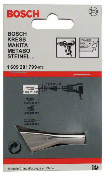 Réselt fúvóka - 10 mm Bosch 1609201799 Ø 10 mm 2. kép