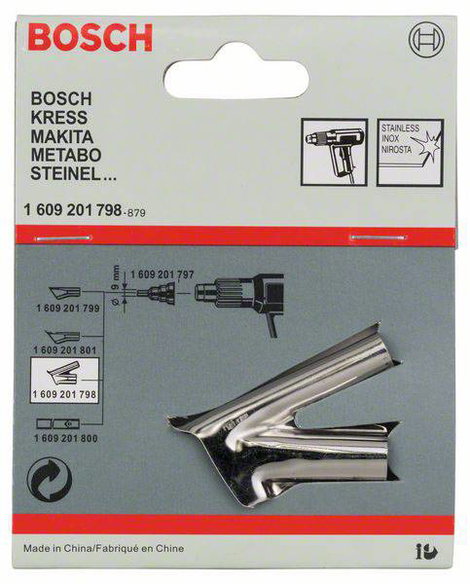 Hegesztősaru - 10 mm Bosch Accessories 1609201798 Ø 10 mm 2. kép