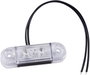 LED-es oldalsó helyzetjelző lámpa, rövid, piros, 12/24 V, SecoRüt 61284 bélyegkép
