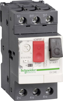 Schneider Electric GV2ME05 GV2ME05 Motorvédő kapcsoló 1 db