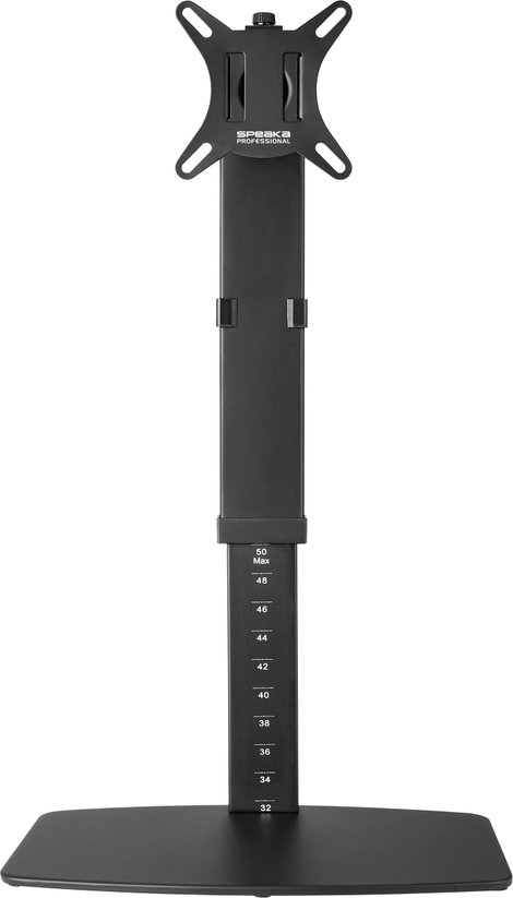 SpeaKa Professional SP-TMS-200 Monitor talp 1 részes 43,2 cm (17) - 81,3 cm (32) Állítható magasságú 5. kép