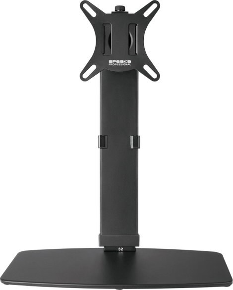 SpeaKa Professional SP-TMS-200 Monitor talp 1 részes 43,2 cm (17) - 81,3 cm (32) Állítható magasságú 7. kép